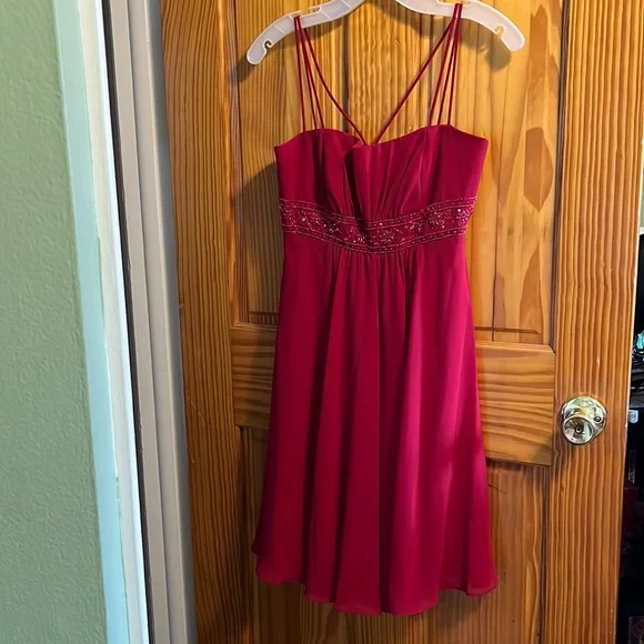 david's bridal red wedding dress David's Best Stores Near Me Bridal Dresses Spaghetti Strap Dress By Davids V Neck David's Bridal Lace